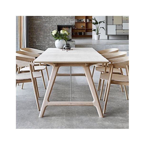 Andersen Furniture T7 spisebord m. udtrk (2-5800) 220 x 95 cm, massiv eg