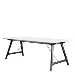 Andersen Furniture - T7 spisebord i laminat m. udtrk (2-5700), 220x95 cm