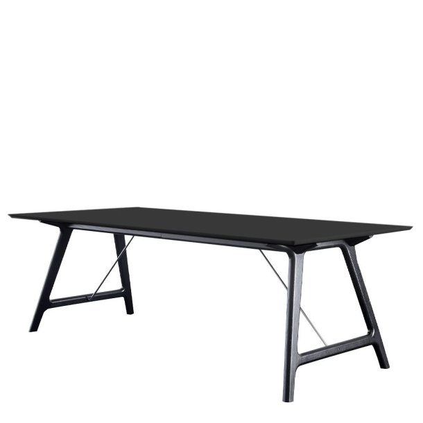 Andersen Furniture - T7 spisebord i laminat m. udtrk (2-5700), 220x95 cm