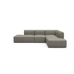 Tenksom Rund, Denari stof med Chaiselong