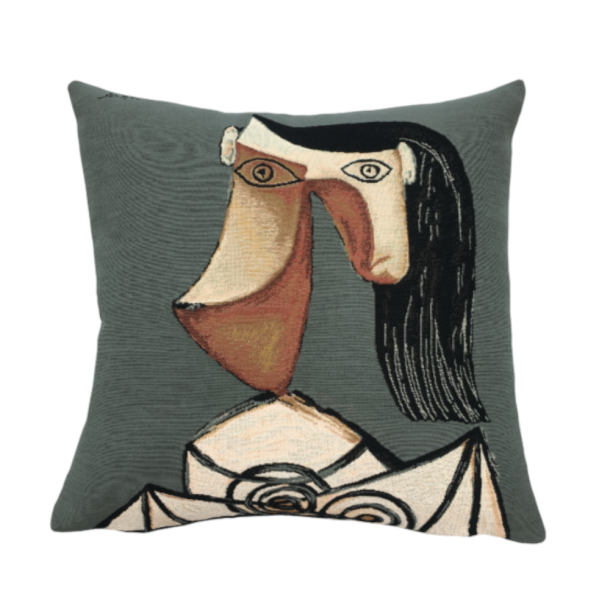 Poulin design Picasso pude (11025), T&ecirc;te de femme, 45x45 cm 