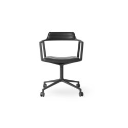 Vipp 452 Spisebordstol - Swivel Chair m/Hjul