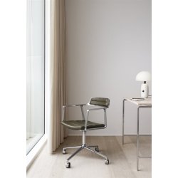 Vipp 452 Spisebordstol - Swivel Chair m/Hjul