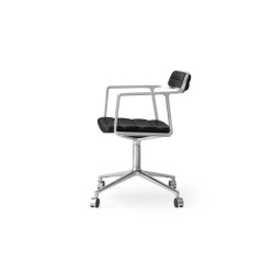 Vipp 452 Spisebordstol - Swivel Chair m/Hjul