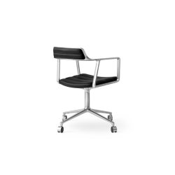 Vipp 452 Spisebordstol - Swivel Chair m/Hjul