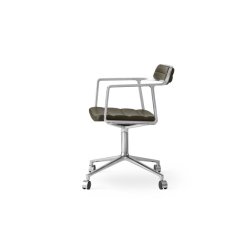 Vipp 452 Spisebordstol - Swivel Chair m/Hjul