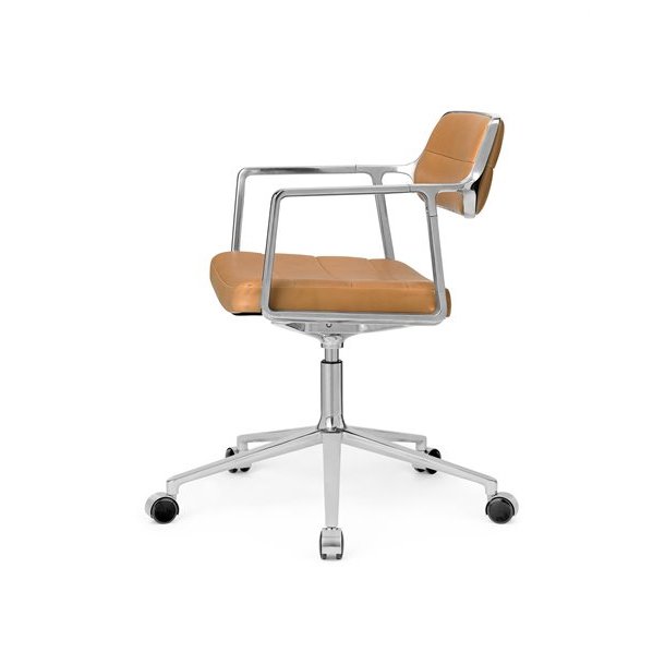 Vipp 453 Spisebordstol - Swivel + Chair m/Hjul