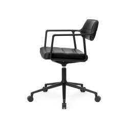 Vipp 453 Spisebordstol - Swivel + Chair m/Hjul