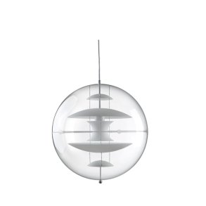 VP 40 Globe m. opalglas af Verner Panton, diameter 40 cm