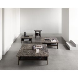 Wendelbo Collect Sofabord medium - Brun emperador marmor
