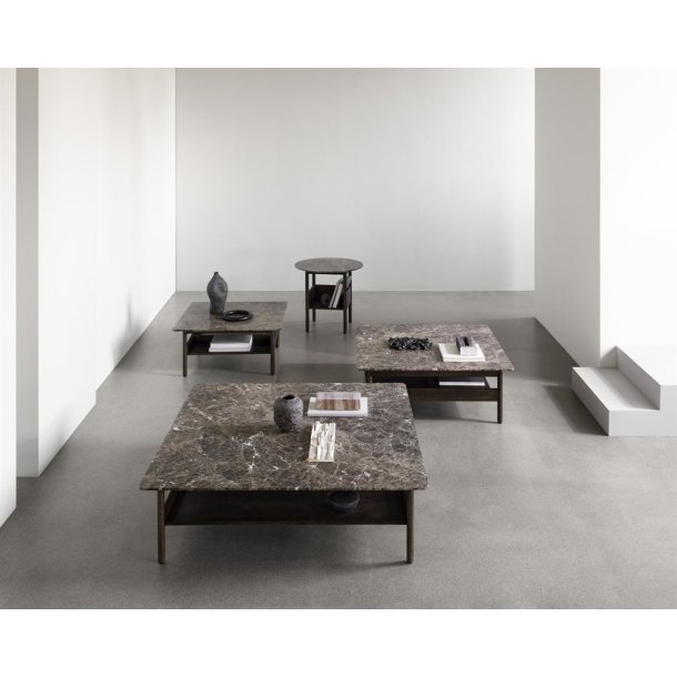 Wendelbo Collect Sofabord medium - Brun emperador marmor